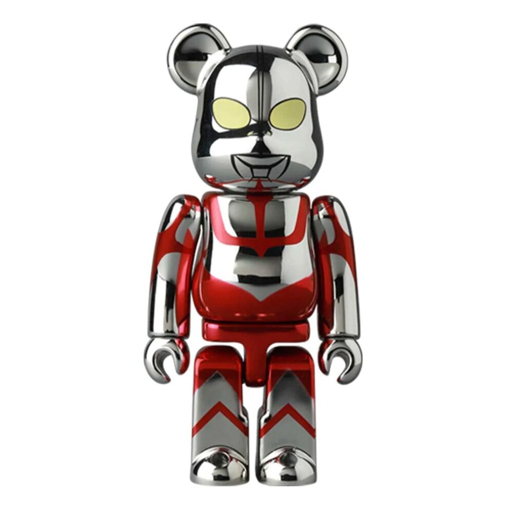 Bearbrick Series 44 ULTRAMAN Hero Medicom Be@rbrick 100%